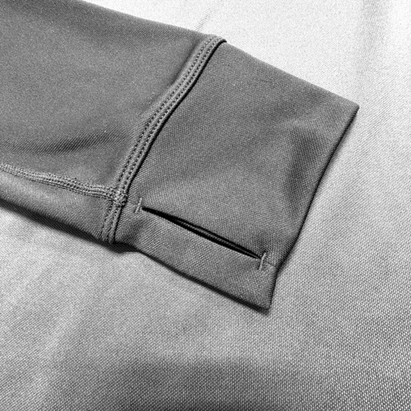 Nike Running Dri-Fit 1/4 Zip Pullover Men's Large Black Gray 648588-010 - Picture 5 of 8